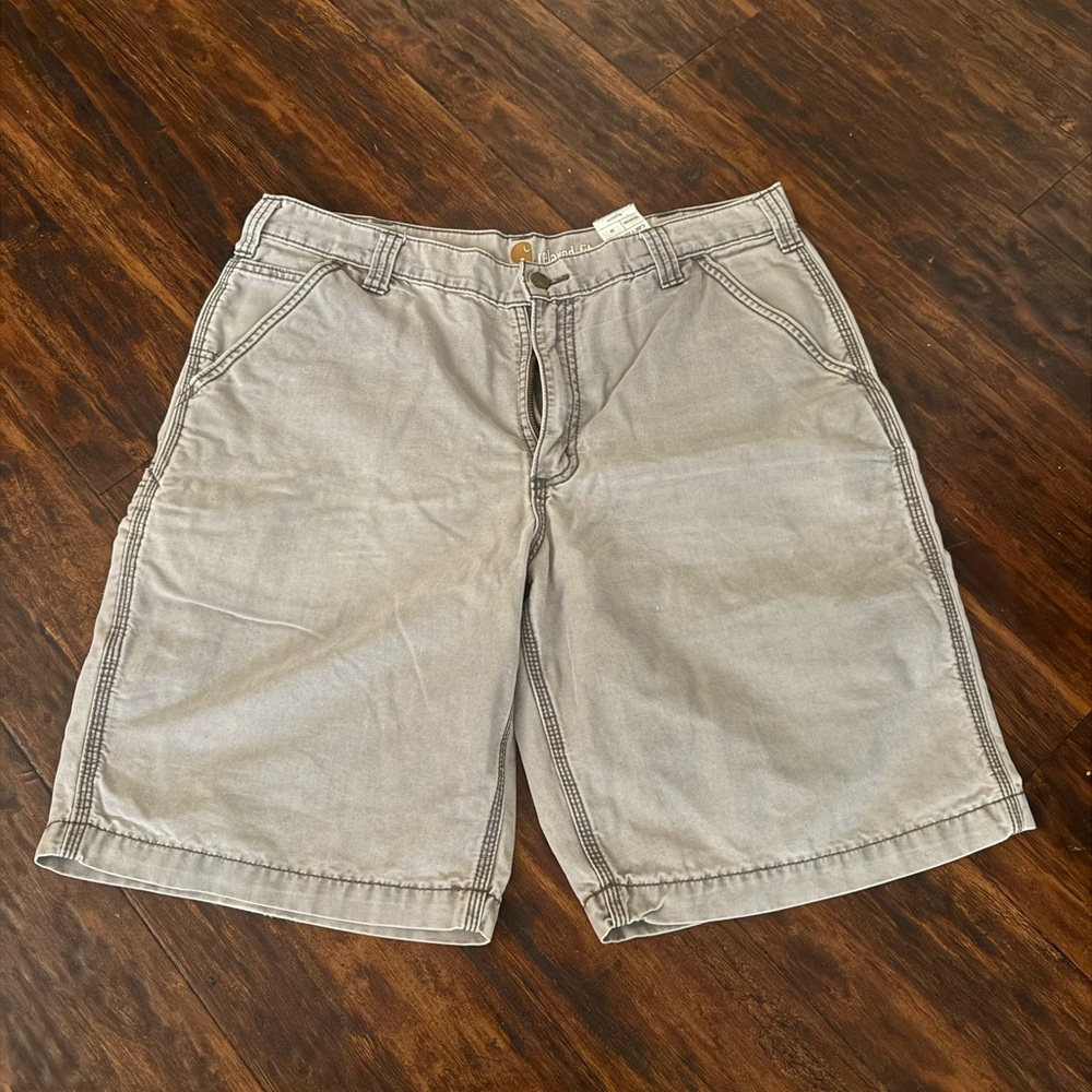Carhartt Gray Shorts Classic Style